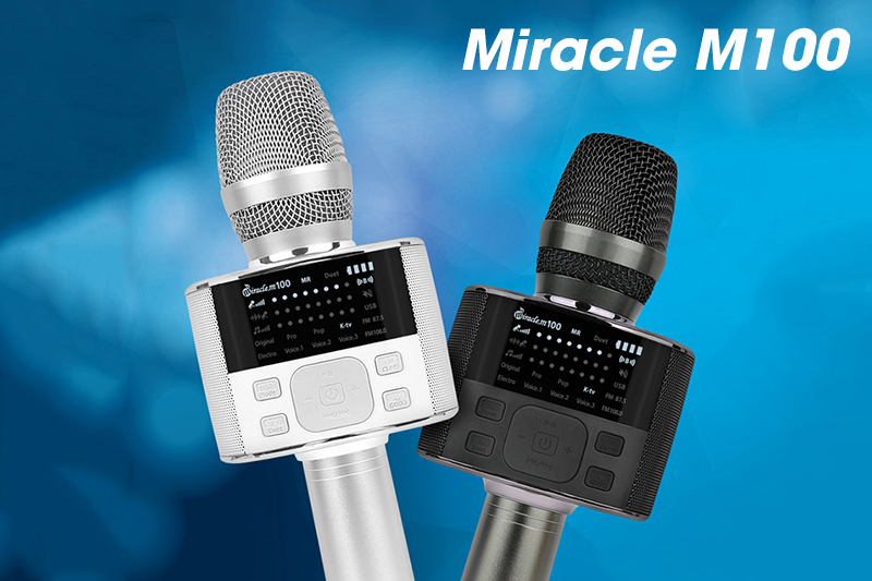 Micro bluetooth karaoke Hàn Quốc Miracle M100: 1.550.000 VND