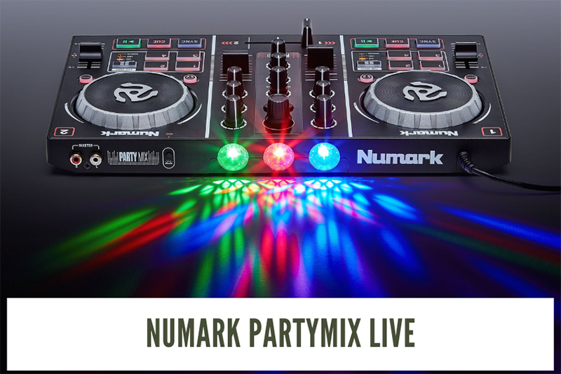 Bàn DJ cho người mới học Numark Partymix Live: 4.900.000 VND