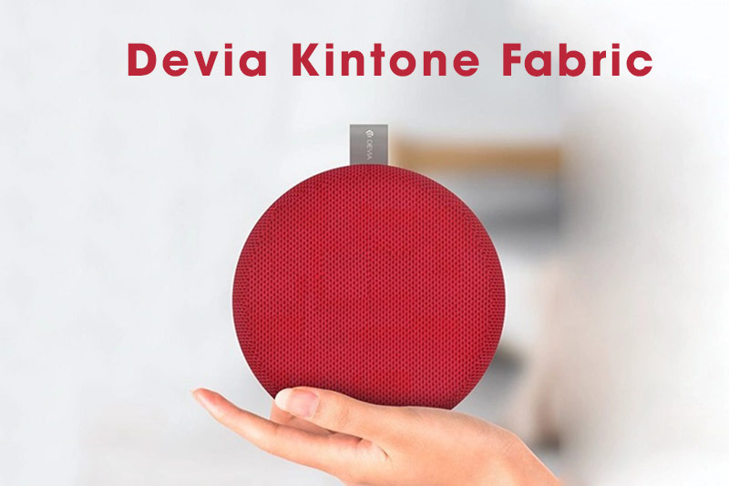 Loa Bluetooth dưới Devia Kintone Fabric: 160.000 VND