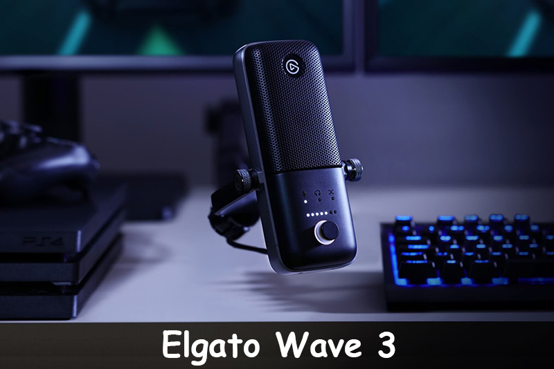 Mic livestream Game Elgato Wave 3: 3.490.000 VND