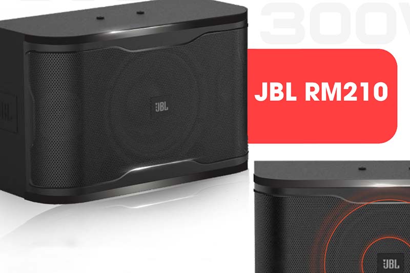 Loa JBL liền công suất RM210: 10.990.000 VND