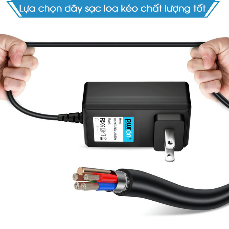Nên sử dụng dây sạc loa kéo chính hãng, chất lượng tốt