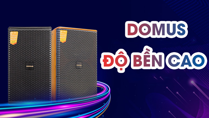 Loa karaoke Domus - độ bền cao 