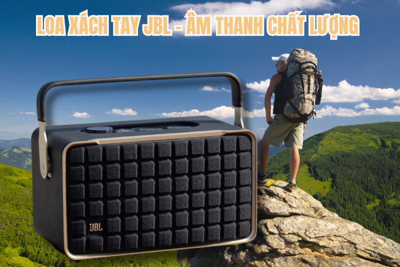 Loa xách tay JBL mang tới âm thanh chất lượng cao