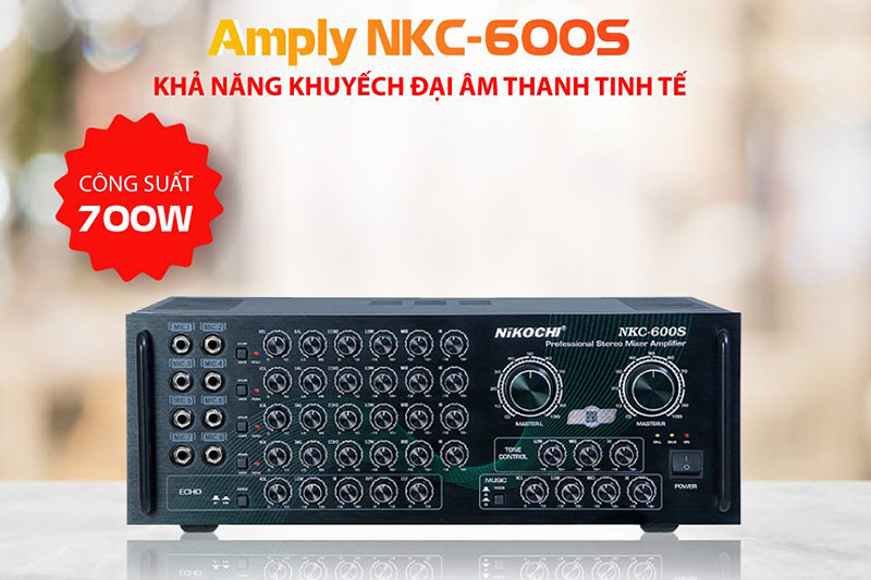 Amply Việt Nam Nikochi NKC-600S: 11.550.000 VND