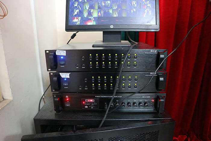 Hệ thống dàn âm thanh cho trường học THCS Quỳnh Mai