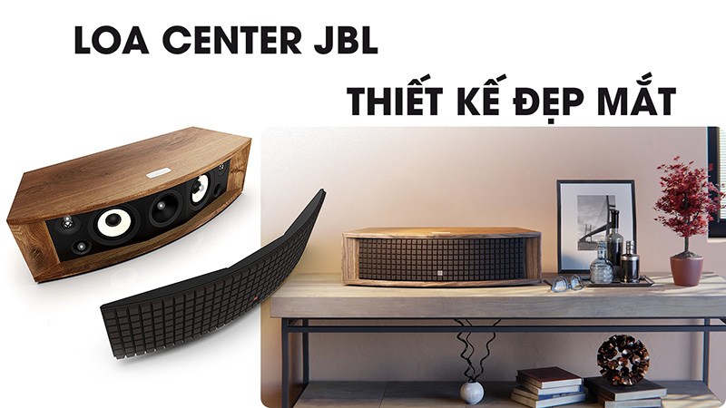 Loa center JBL có thiết kế đẹp mắt