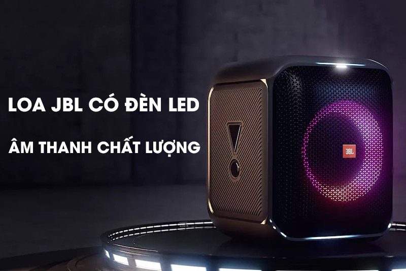 Loa JBL đèn LED mang tới âm thanh chất lượng cao 