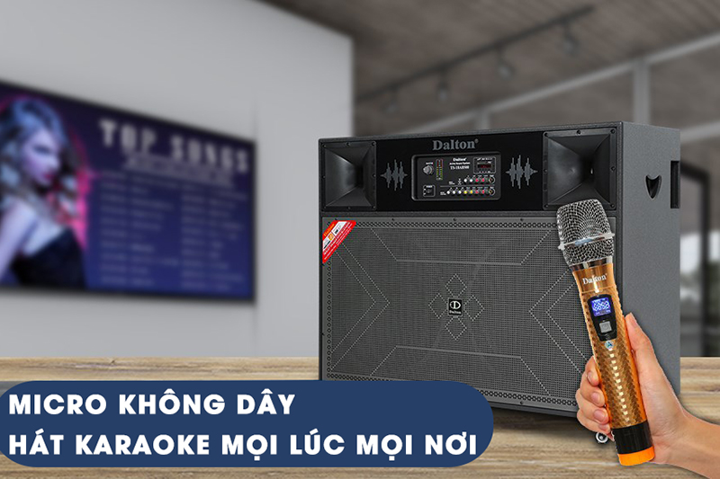 Loa kéo công suất 3000W cho bạn trải nghiệm hát karaoke mọi lúc mọi nơi 