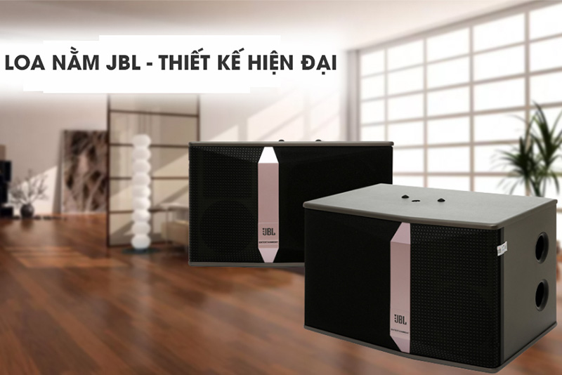 Loa nằm JBL được thiết kế đẹp mắt, hiện đại