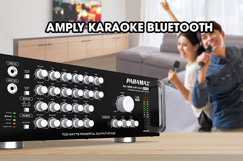 Amply karaoke bluetooth