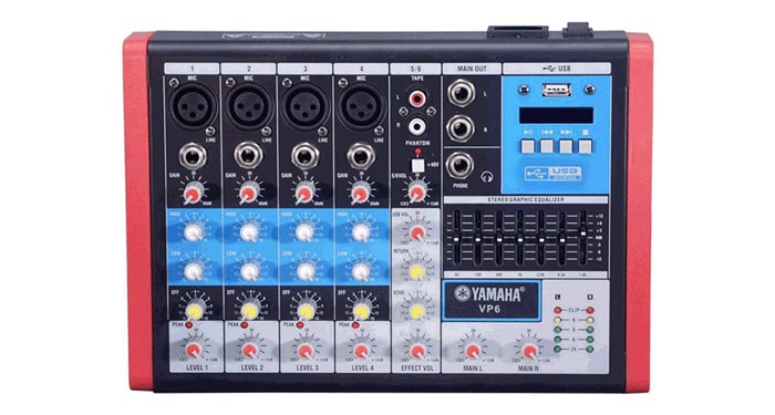 Mixer 4 line Yamaha VP6: 1.950.000 VNĐ