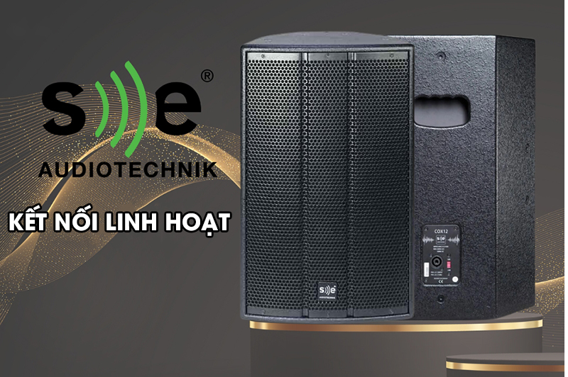Loa karaoke SE AudioTechnik - kết nối linh hoạt 