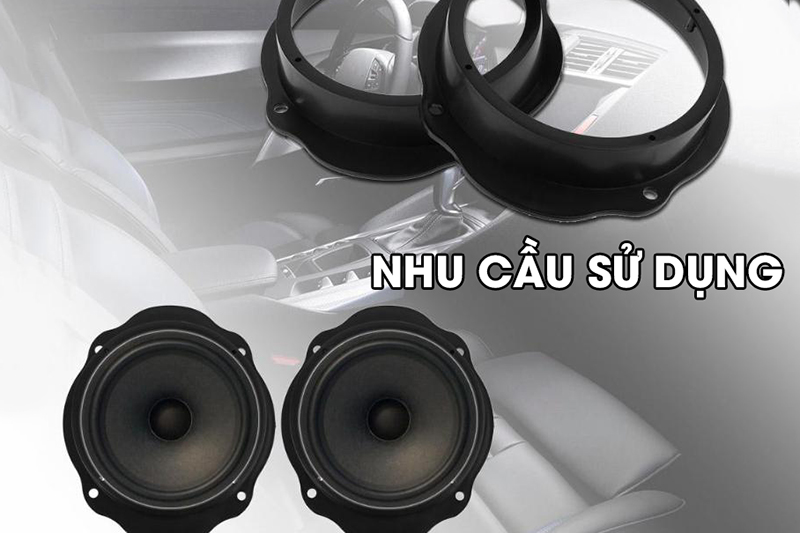 Xác định nhu cầu sử dụng trước khi nâng cấp âm thanh xe hơi 