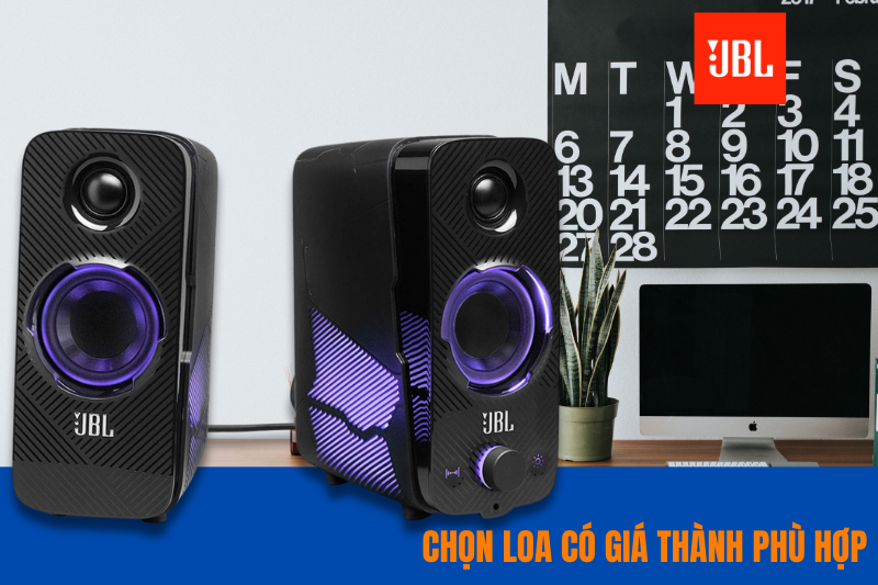 Chọn loa vi tính JBL có giá thành phù hợp 