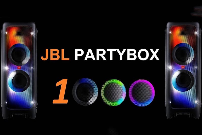 Loa JBL có đèn PartyBOX 1000: 24.900.000 VND