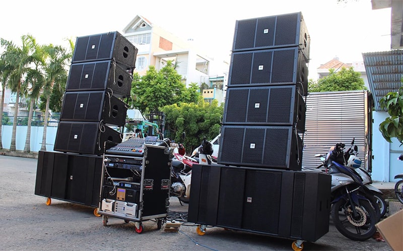 Linh kiện loa array chính hãng dễ dàng tương thích, cho hiệu suất cao