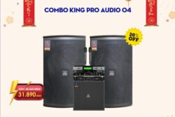 Bộ dàn karaoke Vip combo King pro audio 04 cao cấp
