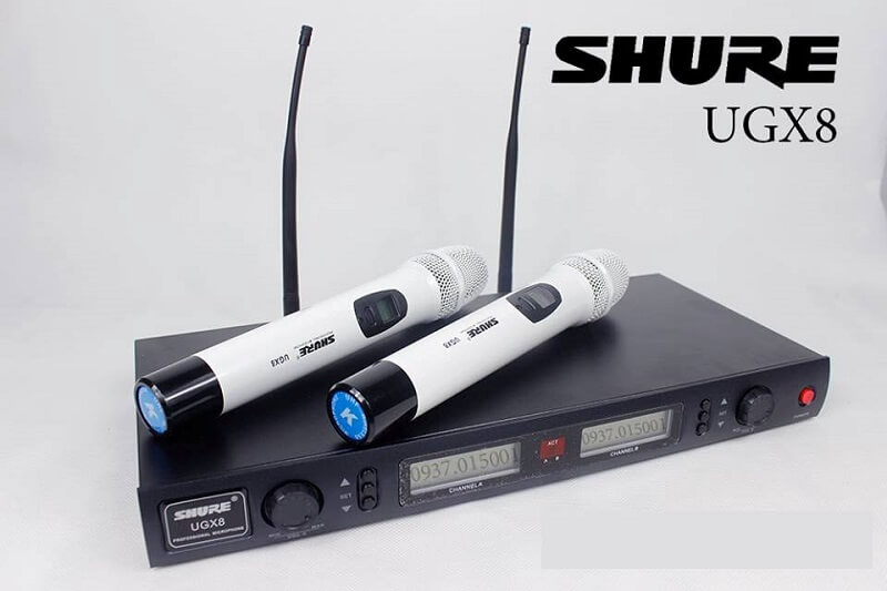 Micro không dây Shure có nhiều đặc điểm nổi bật