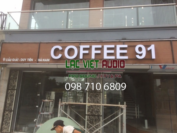 LẮP ĐẶT ÂM THANH CHO QUÁN HÁT CHO NHAU NGHE CẦU GIÁT HÀ NAM