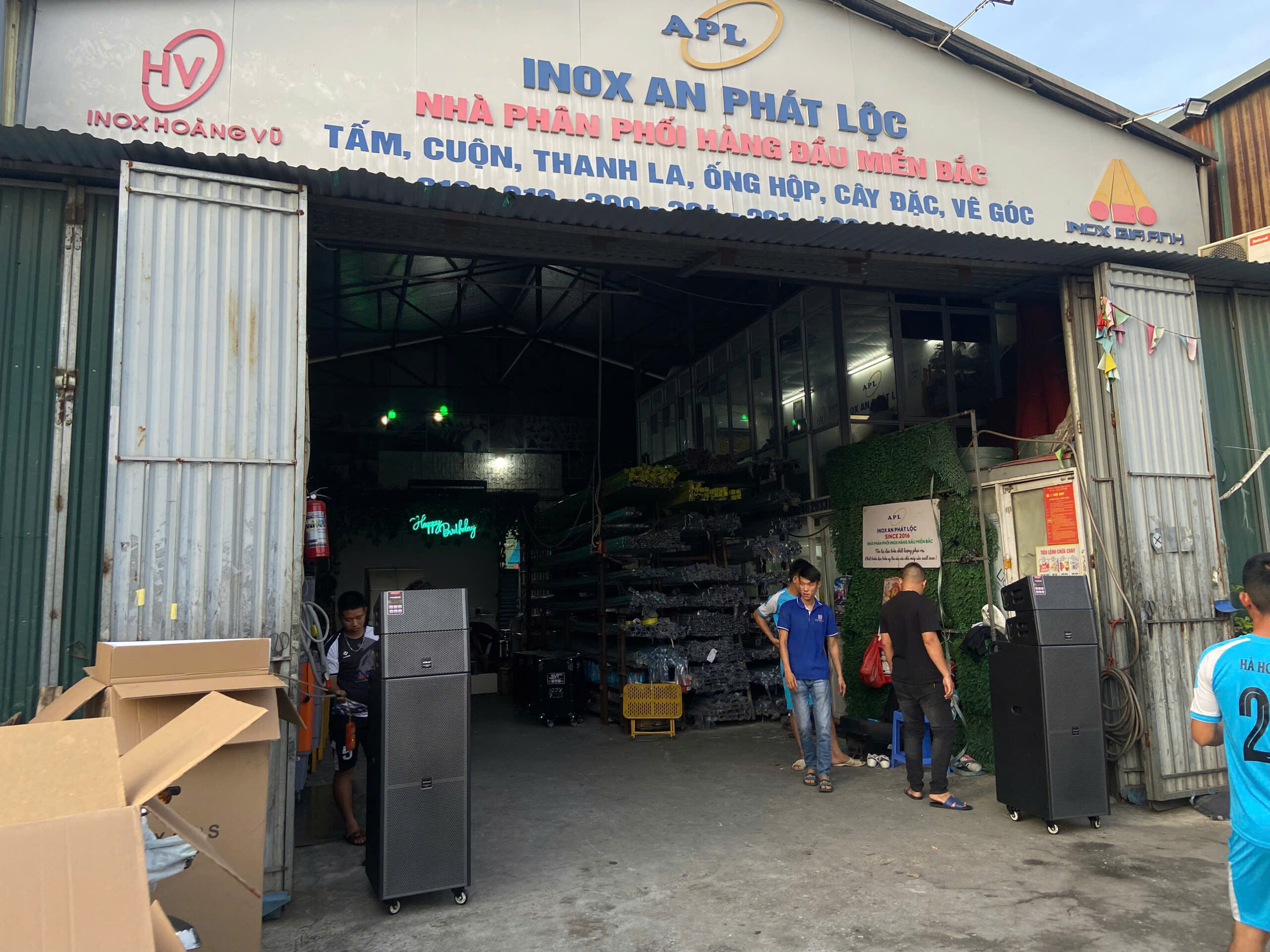 Dự án âm thanh hội trường tại Inox An Phát Lộc