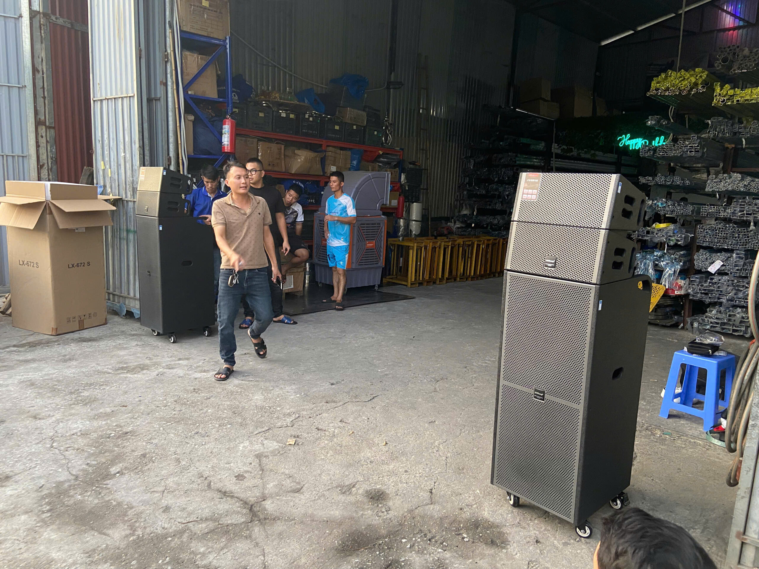 Hệ thống loa hội trường Qisheng chất lượng cao, dễ dàng bày trí, sử dụng
