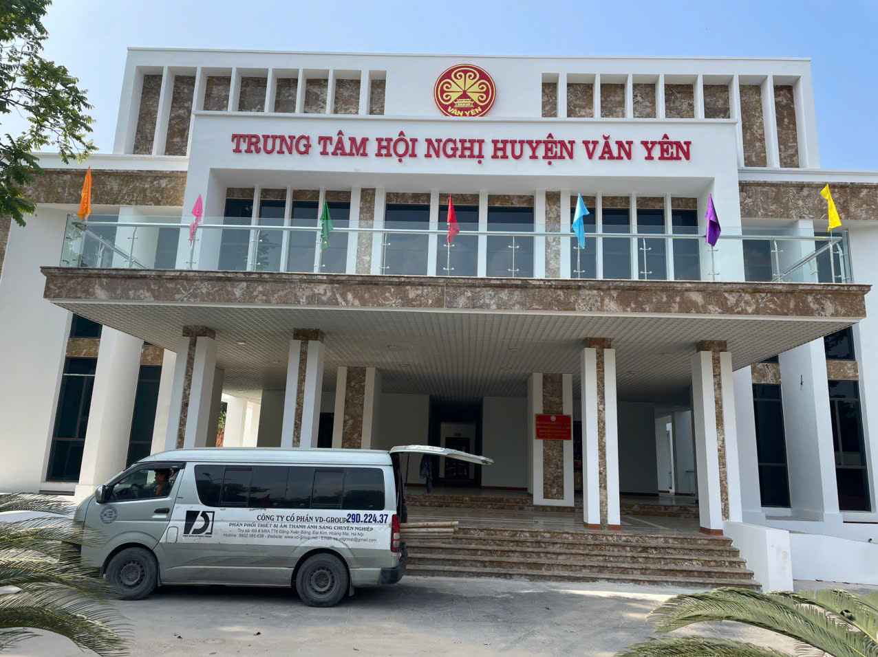 Dự án âm thanh hội trường tại Trung tâm hội nghị huyện Vân Yên