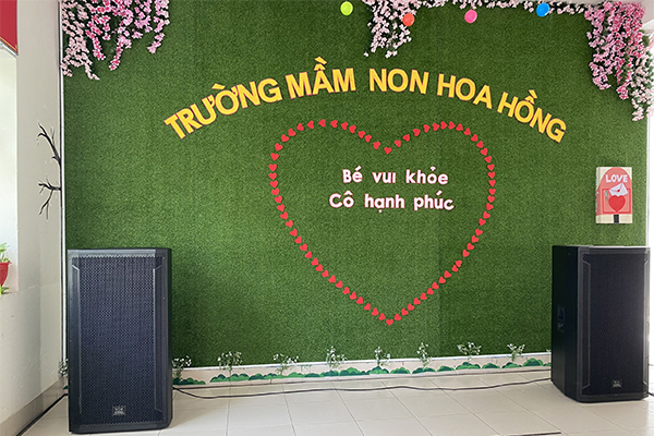 Dự án âm thanh trường học của mầm non Hoa Hồng