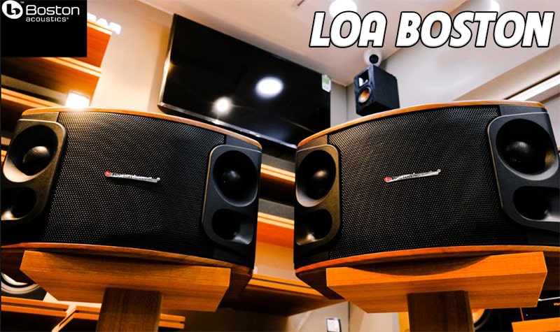 Loa Boston là sản phẩm chủ lực của hãng, nổi tiếng với âm thanh trung thực, mạnh mẽ