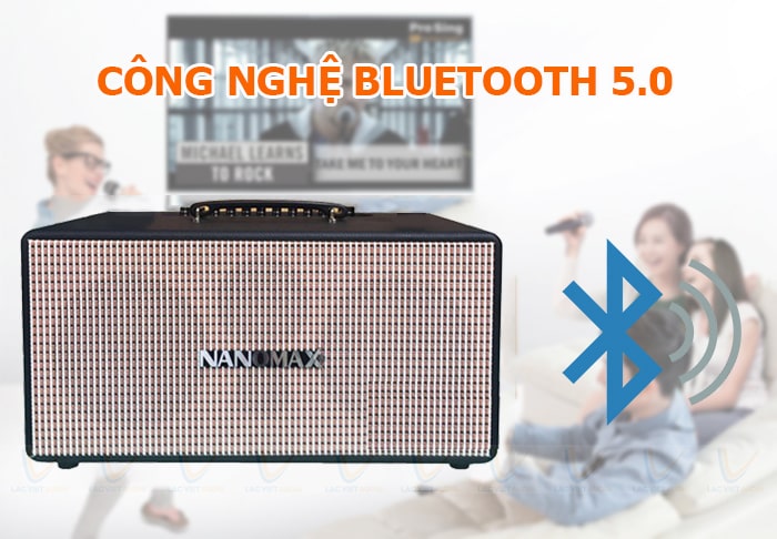Nanomax K888 có thể kết nối bằng bluetooth, HDMI,...