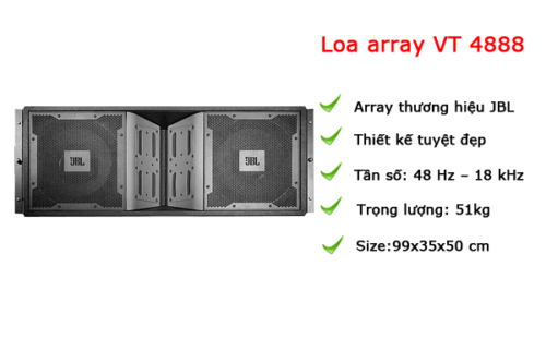 Loa array VT 4888 chất lượng vượt trội