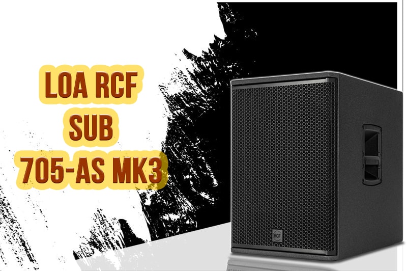 Loa bass RCF 40 SUB 705-AS MK3 chính hãng