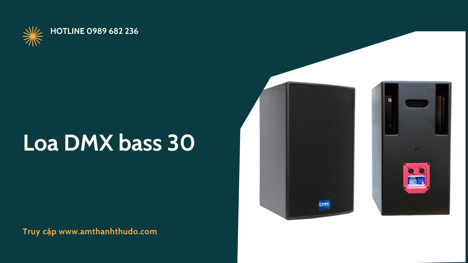 9+) Loa DMX bass 30 chất lượng đỉnh cao, giá rẻ nhất!
