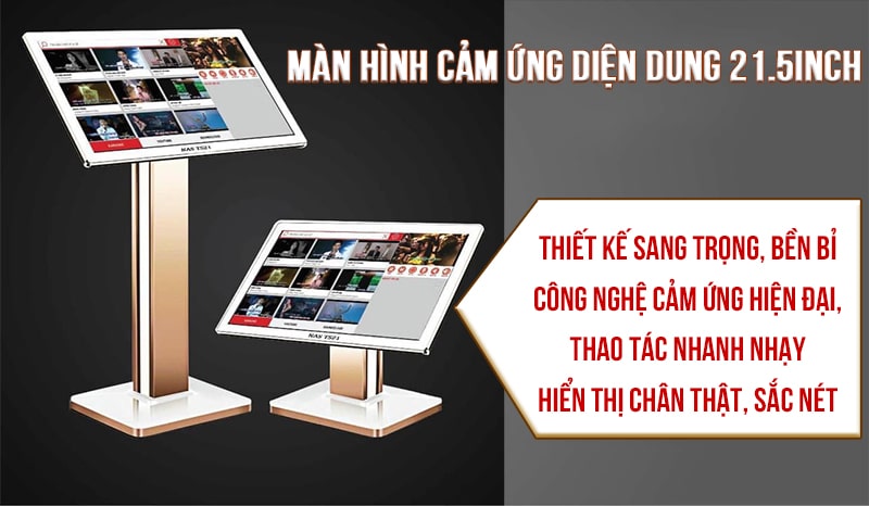 MÀN HÌNH CẢM ỨNG 21.5 ĐIỆN DUNG chính hãng