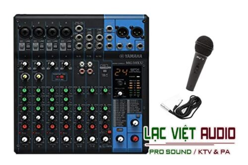 Mixer Yamaha MG 10XU Lạc Việt audio thiết kế đẹp mắt