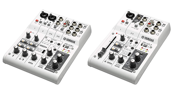 Mixer có cổng optical Yamaha AG03 thiết kế hiện đại, nhỏ gọn, âm thanh sắc nét, rõ ràng