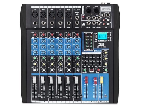Mixer có cổng quang Optical V1500 âm thanh chân thật, kết nối tốc tộ ánh sáng
