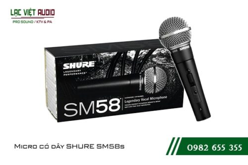 Micro có dây SHURE SM58s