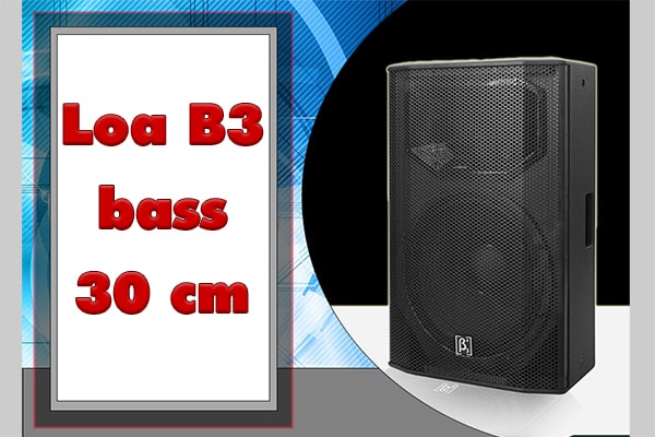 [Top 7+] Loa B3 bass 30 chất lượng, giá tốt hiện nay
