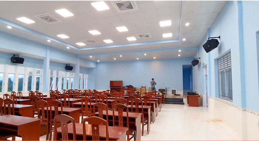 Dự án âm thanh hội trường Star Sound cho UBND Xã Long Thạnh