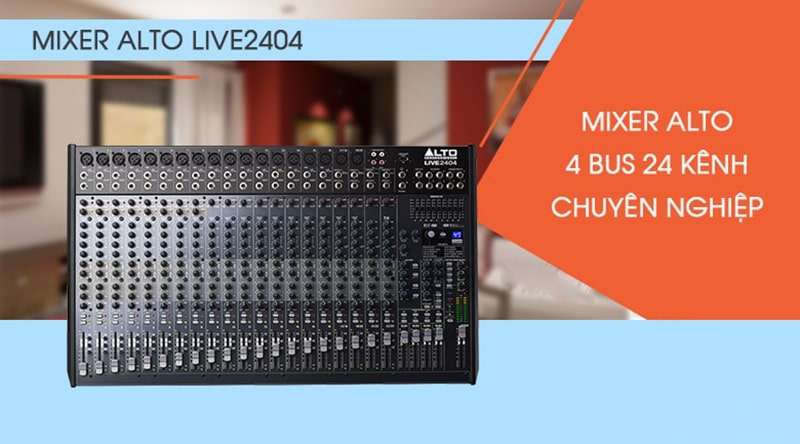 Bàn mixer Alto Live 2404