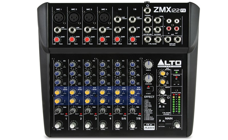 Alto ZMX-122FX có kích thước nhỏ gọn 