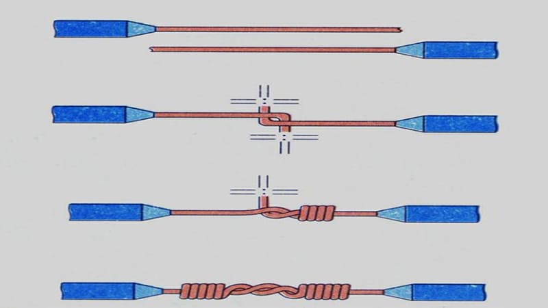 Cách nối dây loa thẳng với lõi 1 sợi 