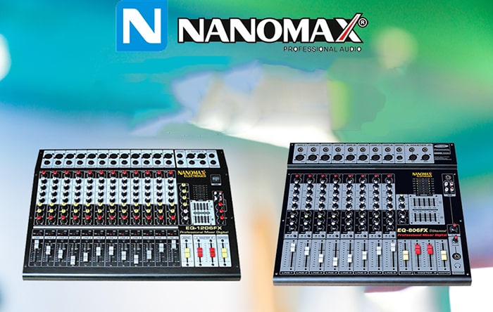 Chất lượng và khả năng xử lý tín hiệu âm thanh của mixer Nanomax cực tốt