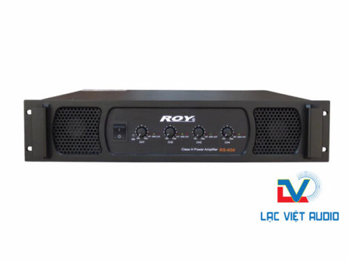 Cục đẩy 4 kênh ROY RS-650 dành cho karaoke