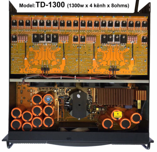 Cục đẩy AAP Audio TD-1300 chất lượng công suất lớn