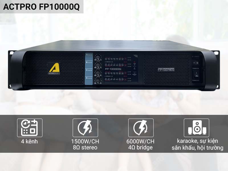Cục đẩy công suất Actpro FP10000Q - Lạc Việt Audio