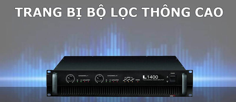 Inter M L-1400 mang tới âm thanh chất lượng cao