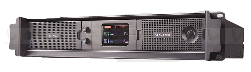 Cục đẩy công suất King MX-1300 chạy 32 sò chất lượng âm thanh cực cao
