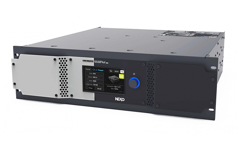 Cục đẩy Nexo NXAMP 4X4 MK2 tích hợp bộ tính năng hiện đại